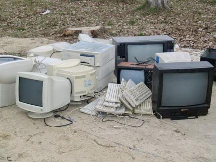 Sătenii din Săcădat, fruntaşi la colectat deşeuri electronice